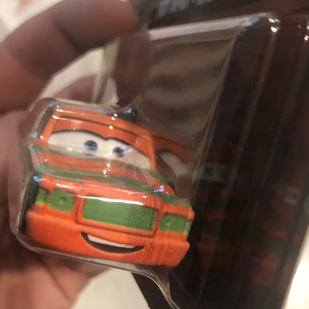 Pixar Cars High Impact Toy Car - Green, Orange, White
